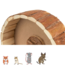 Exercise wheel for rodents - Toy for Syrian hamsters, rats and gerbils - ø 29 cm - Bark wood
