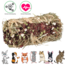 Hay bale with pumpkin and carrot - Snack for rabbits and guinea pigs - ø 10 × 18 cm - 200 grams