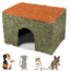 JR Farm Hay House with Carrot - Snack for Guinea Pigs - 350 grams