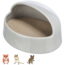 Sand bath for hamsters and gerbils - Ceramic - 20 × 10 × 16 cm - Grey
