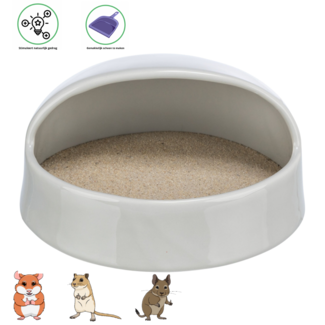 Trixie Ceramic sand bath 20 × 10 × 16 cm