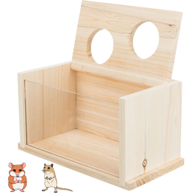 Sand Bath with Two Entrances 22 × 12 × 12 cm