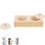 Snack box with lid 14 x 3 x 7 cm