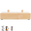 Snack box with lid 14 x 3 x 7 cm