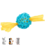 Set rotan ballen met papieren lint ø 4 × 13 cm