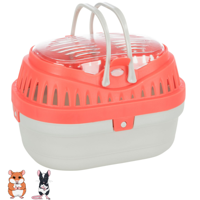 Vervoersbakje voor knaagdieren - Transport - 18x12x13 cm - Assorti