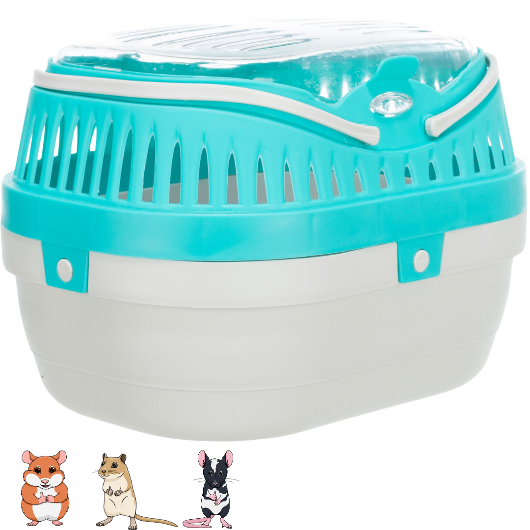 Trixie Vervoersbakje voor knaagdieren - Transport - 23x16x17 cm - Assorti