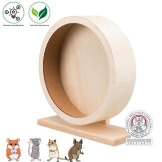 Trixie Loopwiel ø 33 cm - Hout