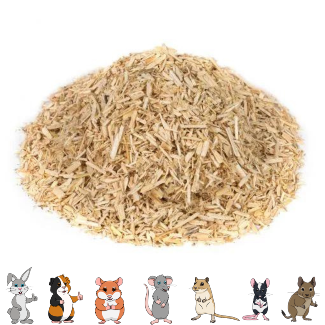 Aubizoo bale of hemp bedding - 20 kg