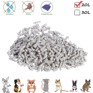 Back-2-Nature Recycled paper pellets 20 liters