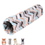 Clavio play tunnel - Play tunnel for rodents - 25 cm x 6 cm x 6 cm - Multi-Color