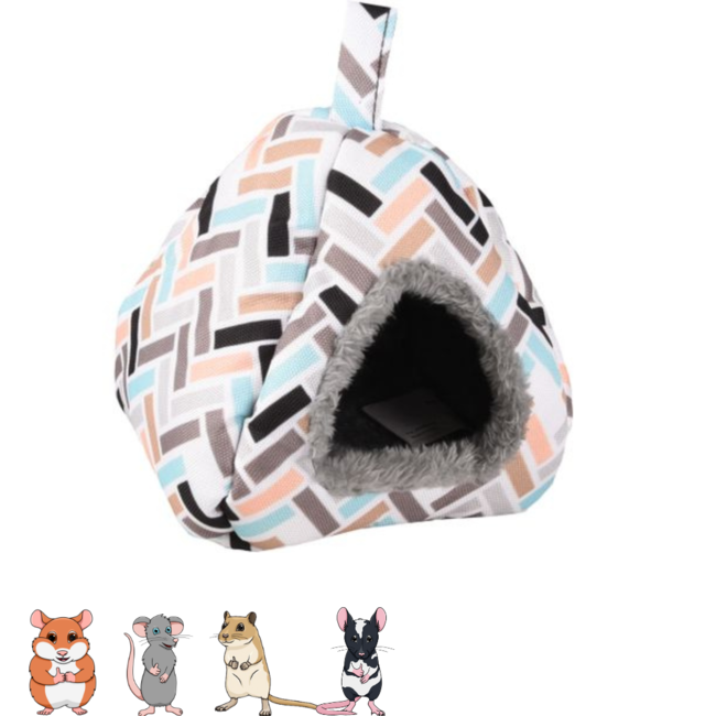 Hamster House Clavio Igloo Multi-color 13 x 13 x 15 cm