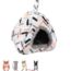 Clavio igloo - Soft house for rodents - 13 x 13 x 15 cm - Multi-color