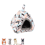 Clavio igloo - Soft house for rodents - 13 x 13 x 15 cm - Multi-color