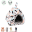 Clavio igloo - Soft house for rodents - 13 x 13 x 15 cm - Multi-color