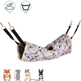 Flamingo Clavio Hanging Tunnel with 3 Exits Multi-Color 45 x 20 cm