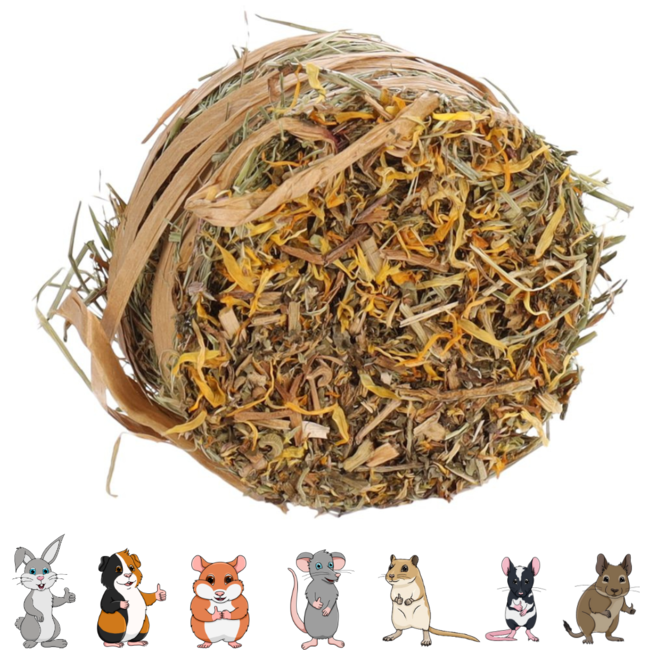 Hooirol paardenbloem met goudsbloem 75 gram