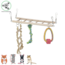 Suspension Bridge with Rope Ladder & Toys 29 × 25 × 9 cm