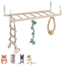 Suspension Bridge with Rope Ladder 35 × 15 × 15 cm