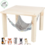 Canopy with Hammock Sunny 37 × 29 × 37 cm, Colorful/Gray