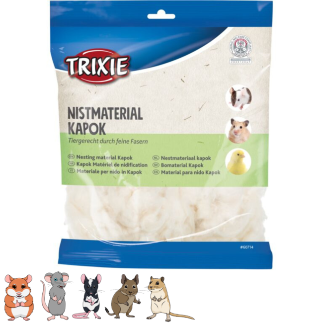 Kapok Nesting Material 100 g, Cream