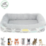 Sunny Relax Bed - Soft bed for rabbits and rodents - 38 x 7 x 25 cm - Colorful / Grey