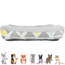 Relax Bed Sunny - Soft Bed for Rabbits and Rodents - 30 x 6 x 22 cm - Colorful / Grey