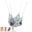 Hammock Sunny - Washable hammock for rodents - 30 x 30 cm - Colorful / Grey