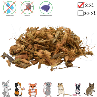 Zooply Coconut flakes - 25 liters