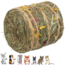Hay bale with blossom mix - Snack for rabbits and guinea pigs - 500 grams