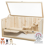 Rodent enclosure with levels - Cage for Syrian hamsters, gerbils and mice with plexiglass - 100 × 50 × 50 cm - Wood