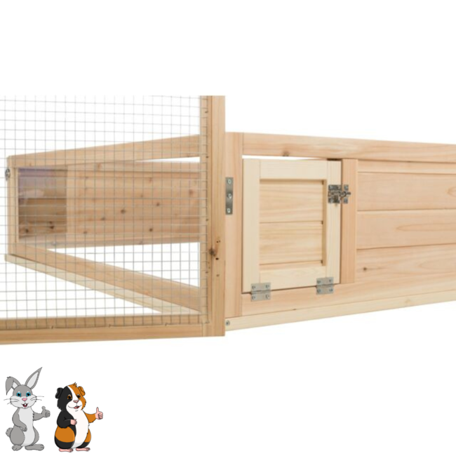 Wooden Indoor Playpen 60–240 × 50 cm