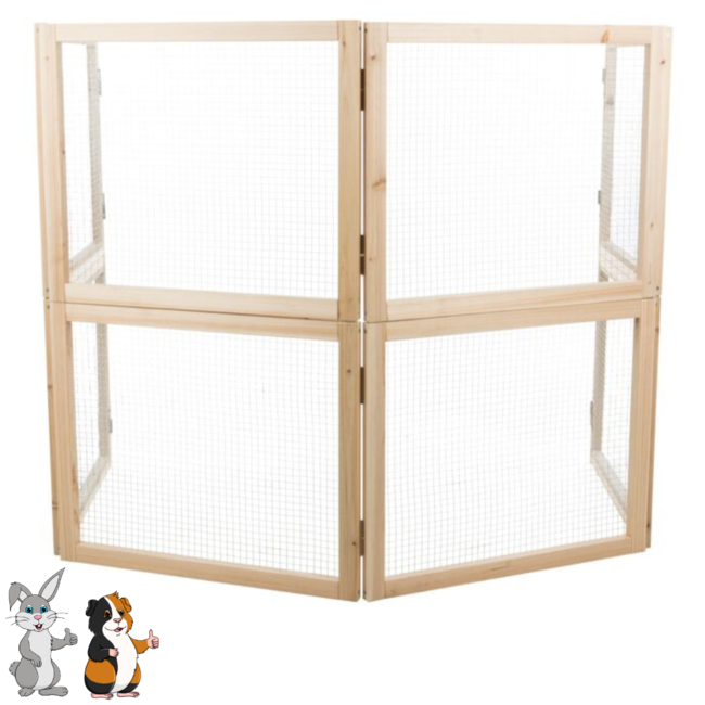 Wooden Indoor Playpen 60–240 × 50 cm