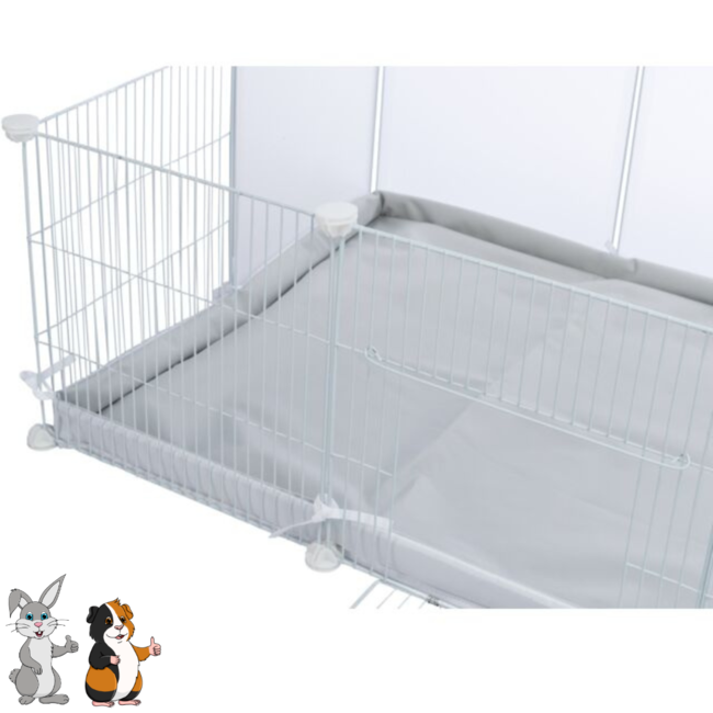 Panels for a Guinea Pig Hutch or Run 140 × 35 × 70 cm, White