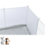 Trixie Panelen hok of ren voor cavia's 140 × 35 × 70 cm, wit