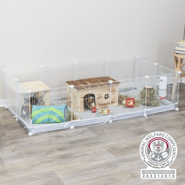 Floor for Indoor Run #62460, 140 × 70 cm, Gray/White