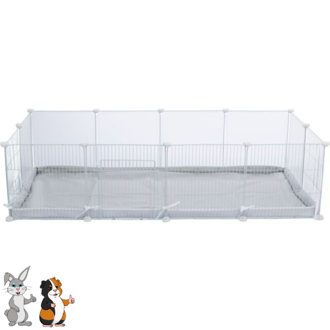 Floor for Indoor Run #62460, 140 × 70 cm, Gray/White