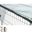 Run with protective net - Metal playpen for rabbits and guinea pigs - Outdoor - ø 150 × 57 cm - Green