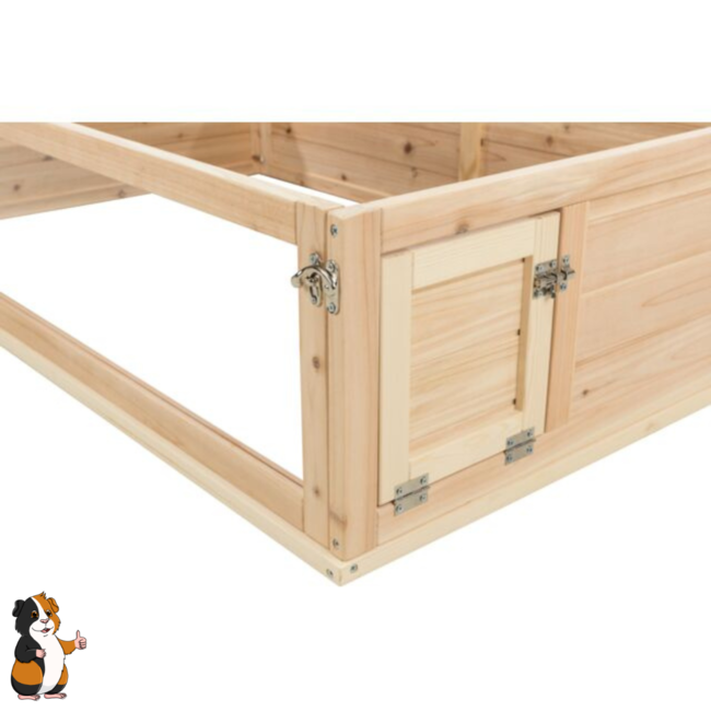 Indoor Enclosure for Guinea Pigs 114 × 30 × 74 cm