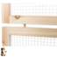 Indoor playpen - Playpen for guinea pigs - 4 panels - 60 x 30 cm - Wood