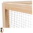 Indoor playpen - Playpen for guinea pigs - 4 panels - 60 x 30 cm - Wood