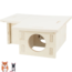 Meerkamerhuis met 3 kamers - Ondergrondshuis voor knaagdieren - 25 × 10 × 25 cm - Hout