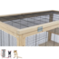 Spacious rodent enclosure with multiple platforms - Cage for mice and rats - 100 x 80 x 50 cm - Wood