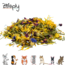 Zooply Weidebloemmix - Mix van gedroogde bloemen en kruiden voor konijnen, cavia's en knaagdieren - 400 gram