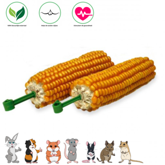 JR Farm Knaagdier maïskolven - 200 gram