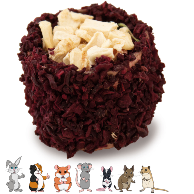 Sushi rolletjes - Snack voor konijnen en knaagdieren - 8 stuks - 100 gram