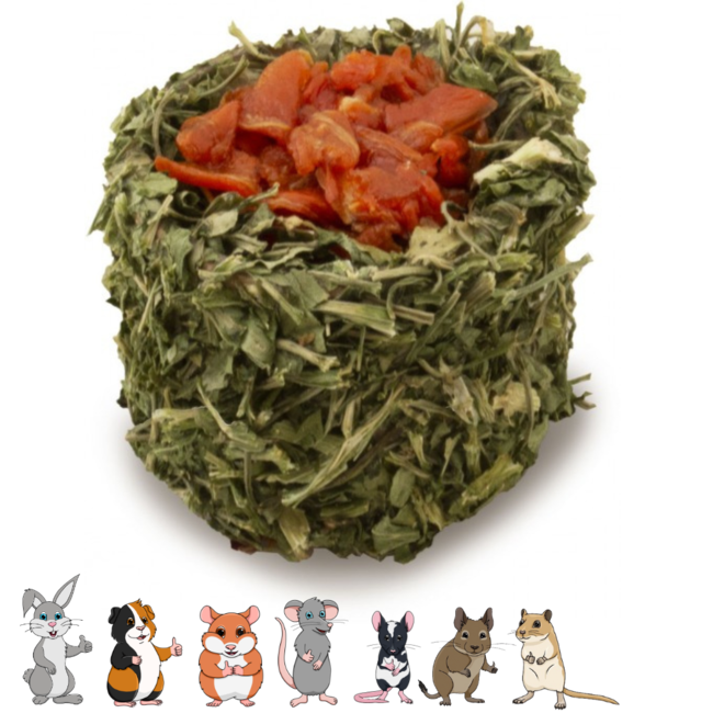 Sushi rolls - Snack for rabbits and rodents - 8 pieces - 100 grams
