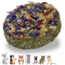 JR Farm Hay and Flower Cake - Snack for Rabbits and Rodents - 75 grams