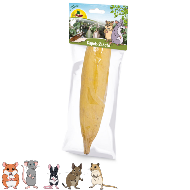 JR Farm Kapok Nut - Nesting Material for Rodents - 1 piece