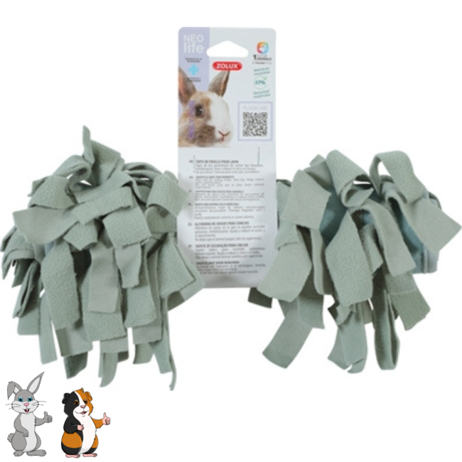Zolux Neolife snuffelmat - Verrijkingspel voor konijnen en knaagdieren - 45 x 29 cm